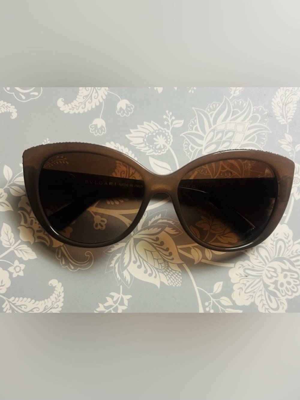 BVLGARI 8169Q CAT EYE SUNGLASSES designer item made in Italy